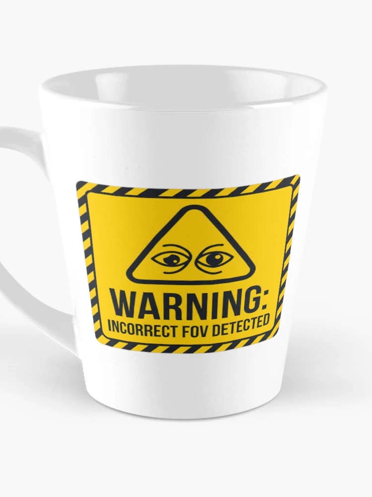 Thumbnail 3 of 4, Coffee Mug, FOV Calculator - Sim Racing Humor designed and sold by GarageGraphics.