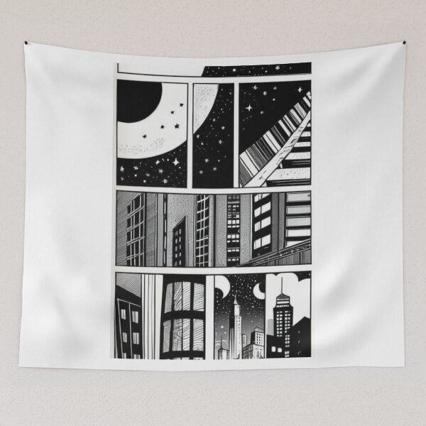 Item preview, Art - Mute Graphic Novel Page, Expressionist Engraving Style designed and sold by Reverso-Design.