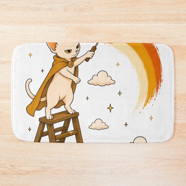 Item preview, Sphynx Cat Painting Rainbow designed and sold by Region.