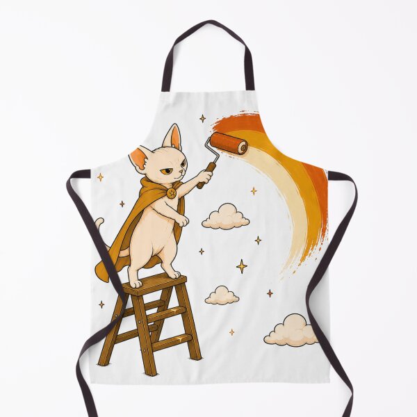 Item preview, Sphynx Cat Painting Rainbow designed and sold by Region.