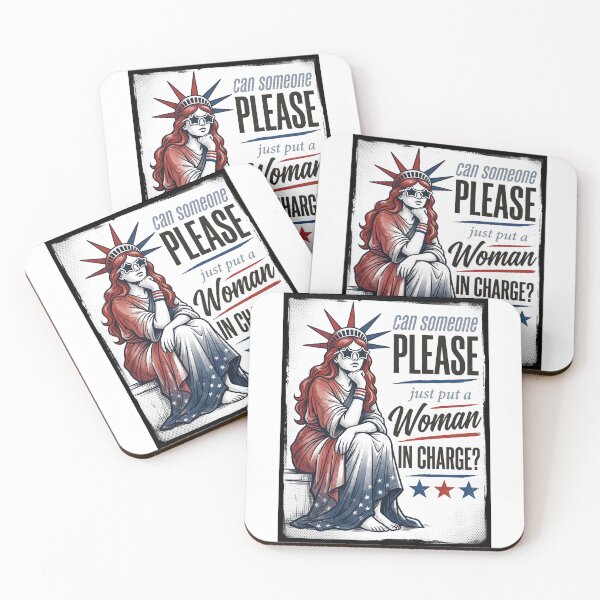 Item preview, Can Someone Please Put A Woman In Charge? Feminist Political Women Empowerment designed and sold by SofenArt.