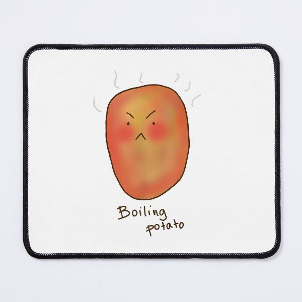 Item preview, Cute Angry boiling potato designed and sold by NinaHalfNinja.