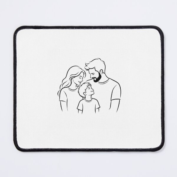 Item preview, Minimal Family Love Line Art designed and sold by FAZ-DESIGNS.