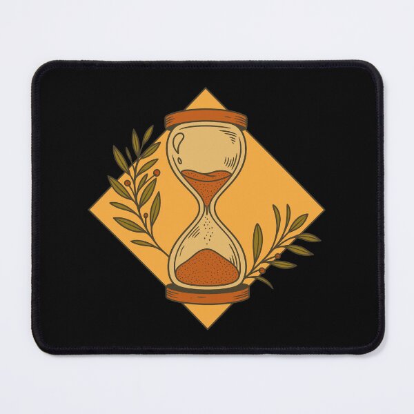 Item preview, Vintage Hourglass Time And Nature Art designed and sold by TheFableFoxStudio.