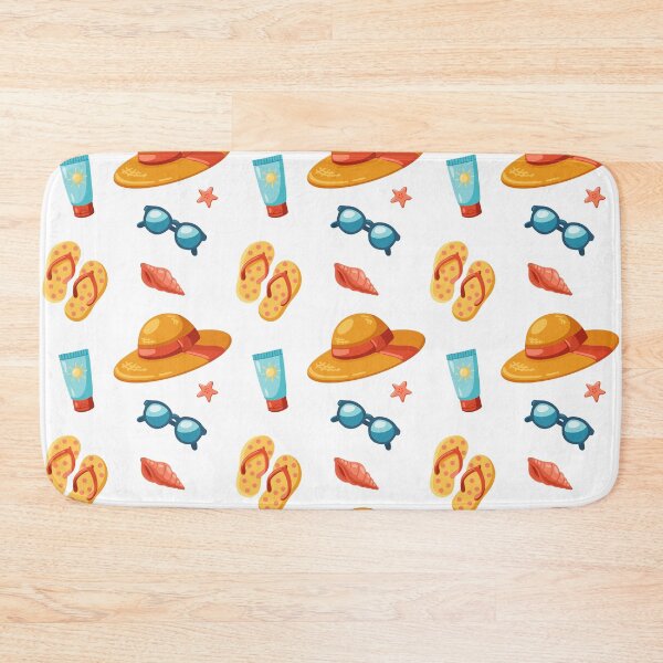 Item preview, Summer Beach Accessories Pattern designed and sold by EvLip-Artist.