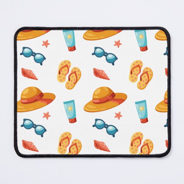 Item preview, Summer Beach Accessories Pattern designed and sold by EvLip-Artist.