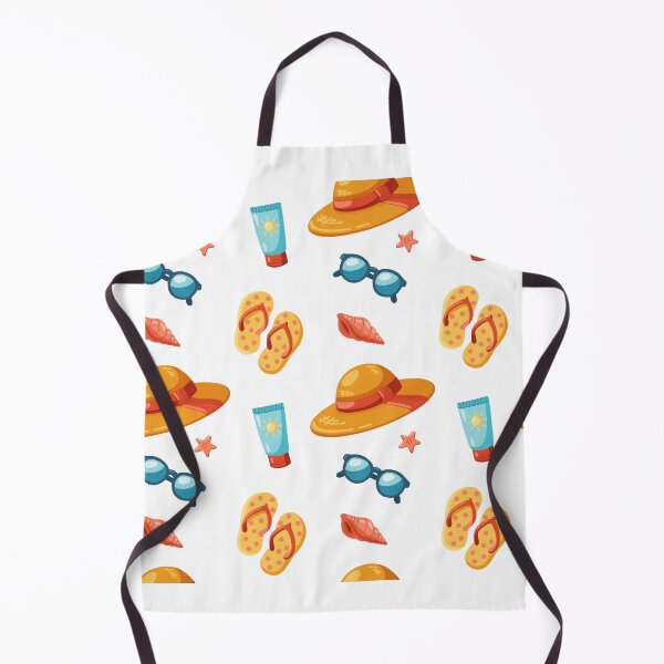 Item preview, Summer Beach Accessories Pattern designed and sold by EvLip-Artist.