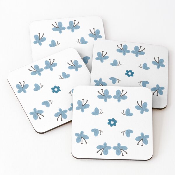 Item preview, Cute Blue Butterfly Mandala Aesthetic Pattern Sticker Pack designed and sold by Art IN Pack.