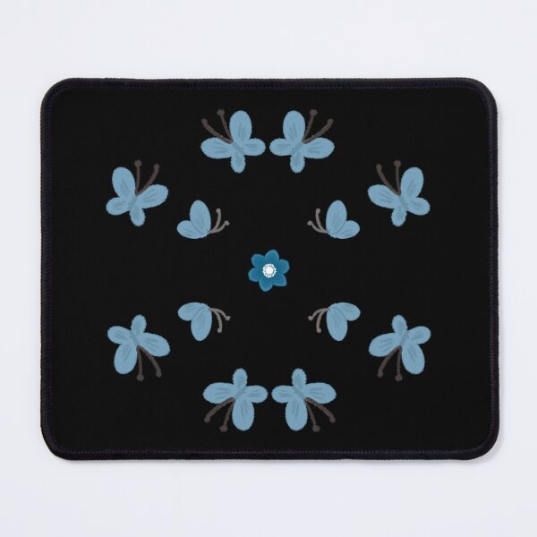 Item preview, Cute Blue Butterfly Mandala Aesthetic Pattern Sticker Pack designed and sold by Art IN Pack.
