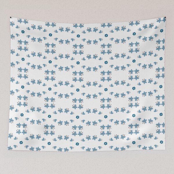 Item preview, Cute Blue Butterfly Mandala Aesthetic Pattern Sticker Pack designed and sold by Art IN Pack.