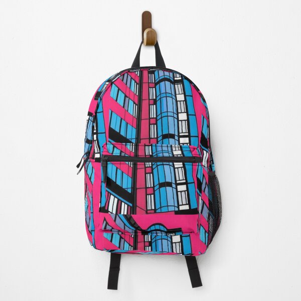 Item preview, Art - Pop Art Skyscraper, Vibrant and Colorful Graphic Style designed and sold by Reverso-Design.