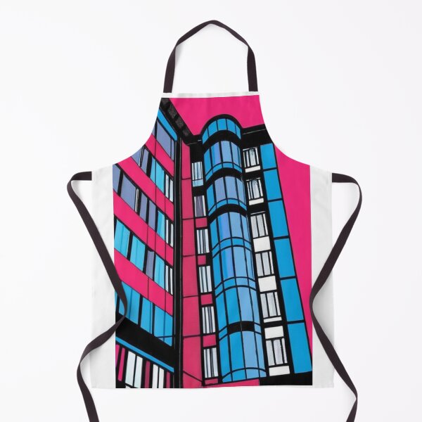 Item preview, Art - Pop Art Skyscraper, Vibrant and Colorful Graphic Style designed and sold by Reverso-Design.
