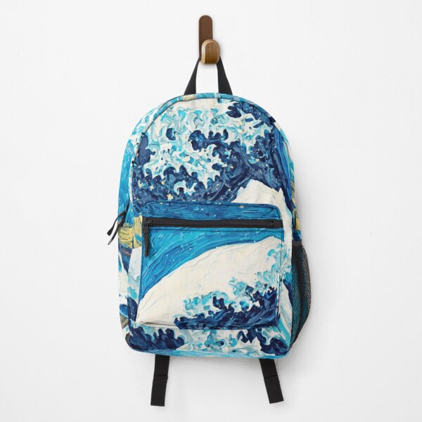Item preview, The Great Wave Off Kanagawa, Reimagined in Van Gogh's Style designed and sold by NeededTees.