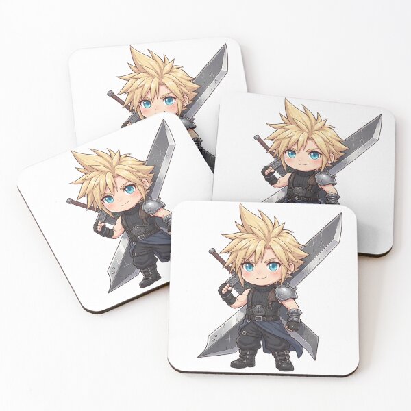 Item preview, Chibi Cloud designed and sold by Solace Sparkles.