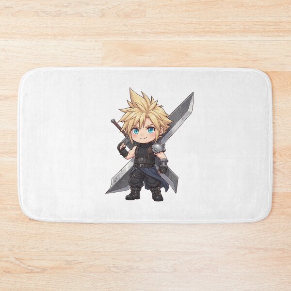 Item preview, Chibi Cloud designed and sold by Solace Sparkles.