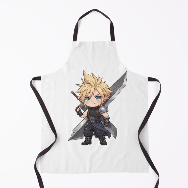 Item preview, Chibi Cloud designed and sold by Solace Sparkles.