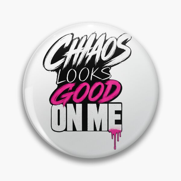 Item preview, Chaos Looks Good On Me Streetwear Graphic T Shirt designed and sold by etuvibes.
