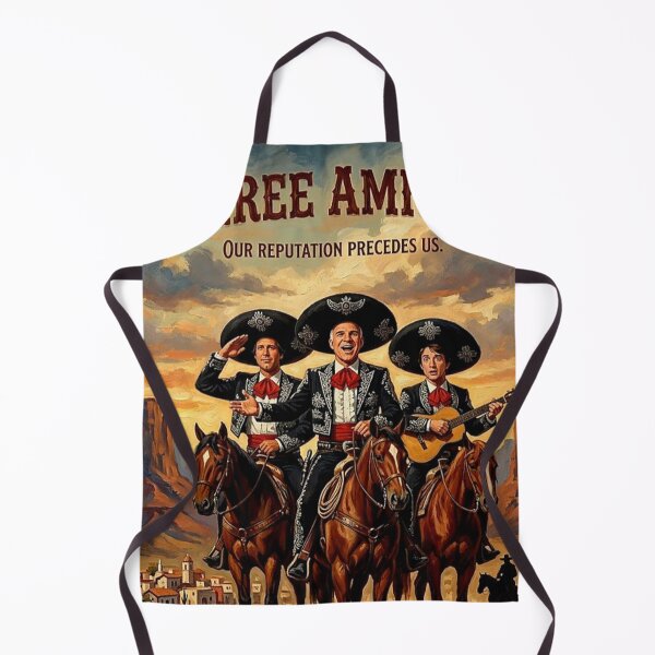 Item preview, Our Reputation Precedes Us. – Three Amigos Fine Art Print designed and sold by Art's Diner.