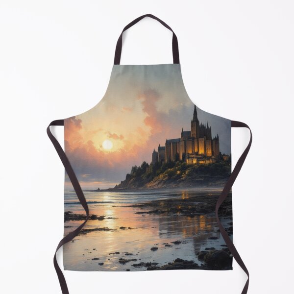 Item preview, Mont Saint Michel at dusk designed and sold by jefboutique6150.