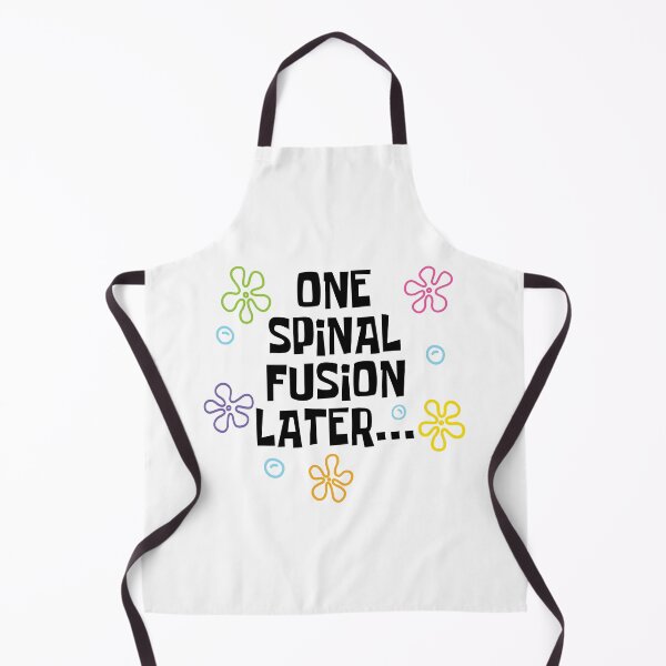 Item preview, One Spinal Fusion Later T-Shirts Tees Stickers Pins Magnets Mugs Funny Arthrodesis Vertebral Interbody Fusion Humorous Gifts designed and sold by ChronicillnessT.