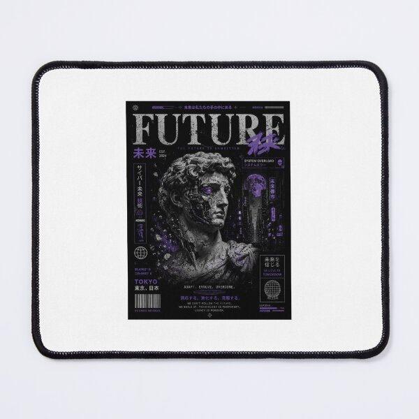 Item preview, Future 404 – Cyberpunk AI Streetwear Graphic Tee designed and sold by UrbanSwagFlow.