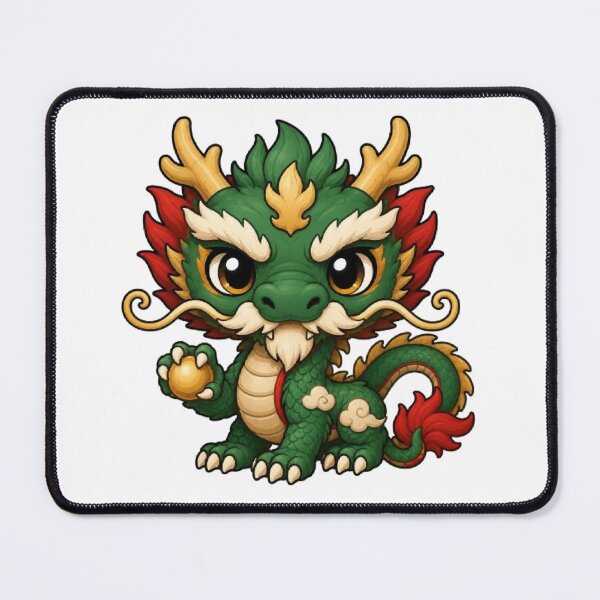Item preview, Chinese Dragon Mythology Mascot Design designed and sold by The Dark Files.