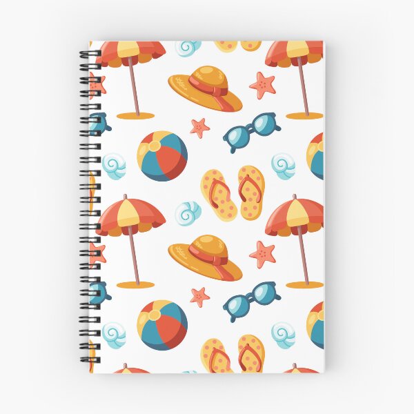 Item preview, Cute Beach Accessories Summer Pattern designed and sold by EvLip-Artist.
