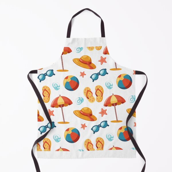 Item preview, Cute Beach Accessories Summer Pattern designed and sold by EvLip-Artist.
