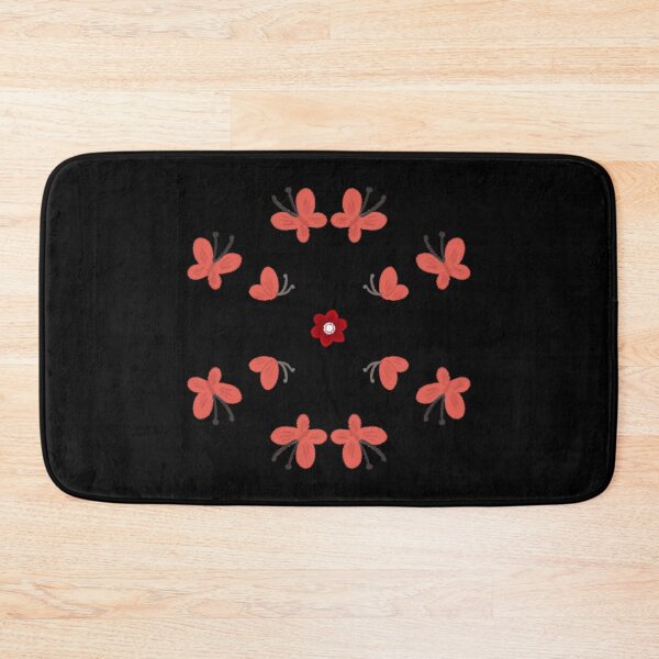 Item preview, Cute Red Butterfly Mandala Aesthetic Pattern Sticker Pack designed and sold by Art IN Pack.