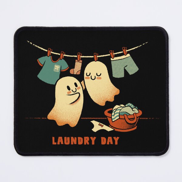 Item preview, Laundry Day Ghost Sheets designed and sold by World Domination For Cats ®.