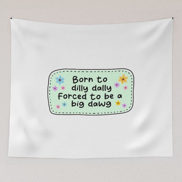 Item preview, Dilly Dally designed and sold by The Sticker Desk.