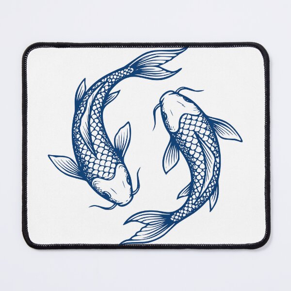 Item preview, Two koi fish swimming designed and sold by voidembers.