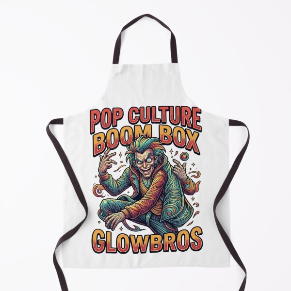Item preview, Pop Culture Boom Box Glow Bros Illustration designed and sold by Ahmedsyde.