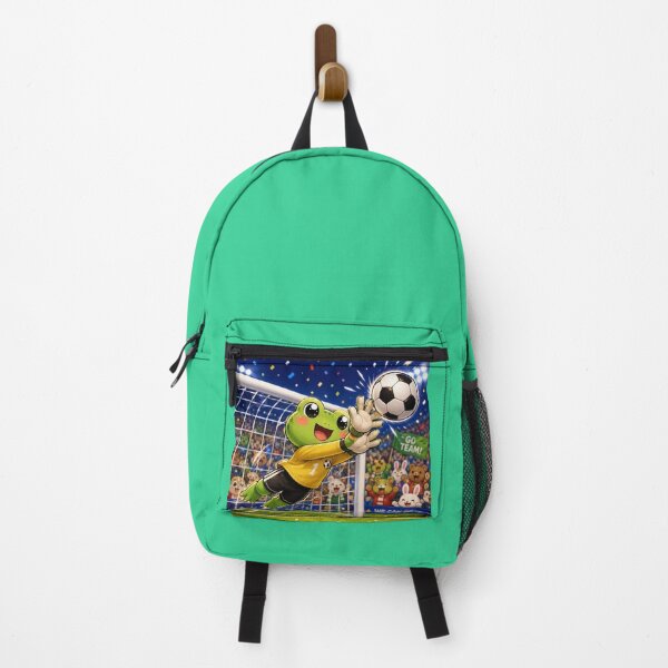 Item preview, Funny Frog Goalkeeper Sticker designed and sold by Happy Ghost Studio.
