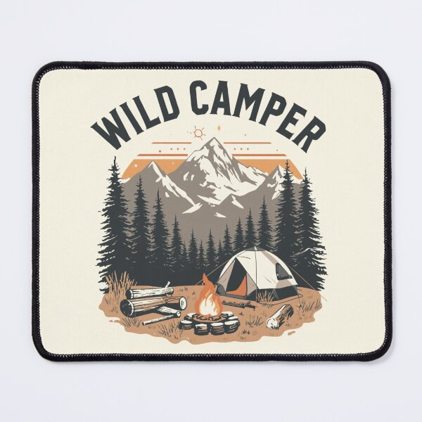 Item preview, WILD CAMPER designed and sold by BKDIGITALSHOP.