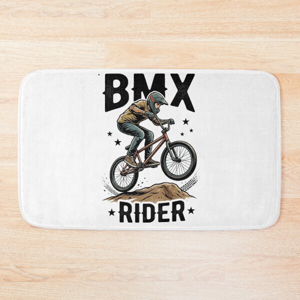 Item preview, BMX rider stunt on a dirt bike illustration designed and sold by Ahmedsyde.