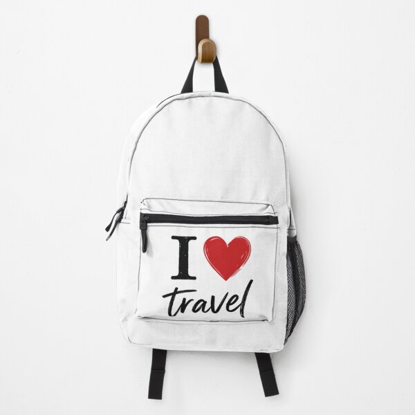 Item preview, I Love Travel Minimal Heart Design designed and sold by ali prints.