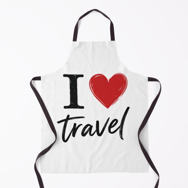 Item preview, I Love Travel Minimal Heart Design designed and sold by ali prints.