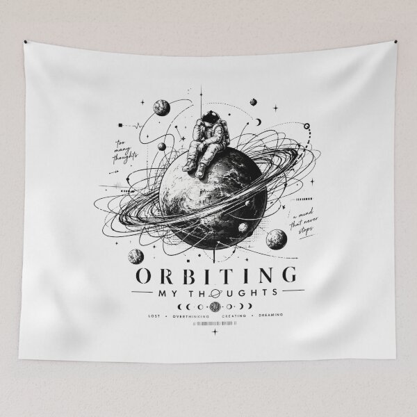 Item preview, Orbiting My Thoughts designed and sold by Roadsters.