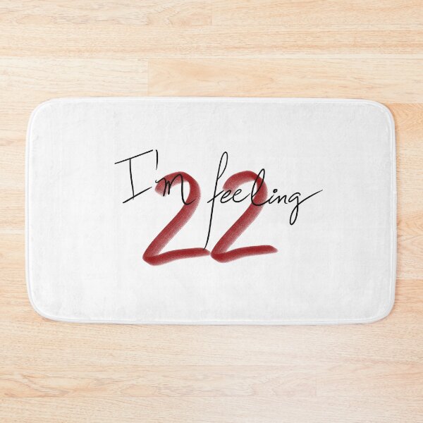 Item preview, Im Feeling 22 Retro Red Aesthetic Typography designed and sold by Pop & Punch.