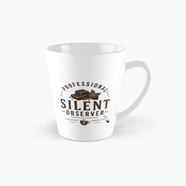 Item preview, Silent Observer – People Watcher Quiet Observer | Chocolate| Chocolate Chocoholic | Dark Minimal Eye Aesthetic Introvert Design designed and sold by MystiMagica.