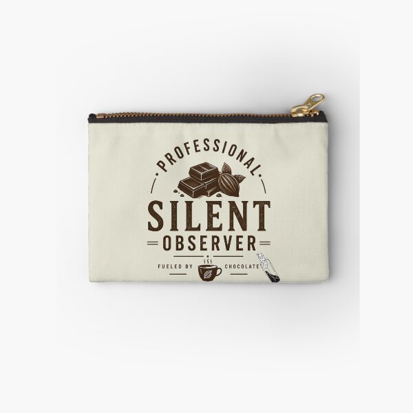 Item preview, Silent Observer – People Watcher Quiet Observer | Chocolate| Chocolate Chocoholic | Dark Minimal Eye Aesthetic Introvert Design designed and sold by MystiMagica.