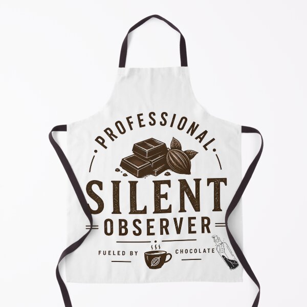Item preview, Silent Observer – People Watcher Quiet Observer | Chocolate| Chocolate Chocoholic | Dark Minimal Eye Aesthetic Introvert Design designed and sold by MystiMagica.