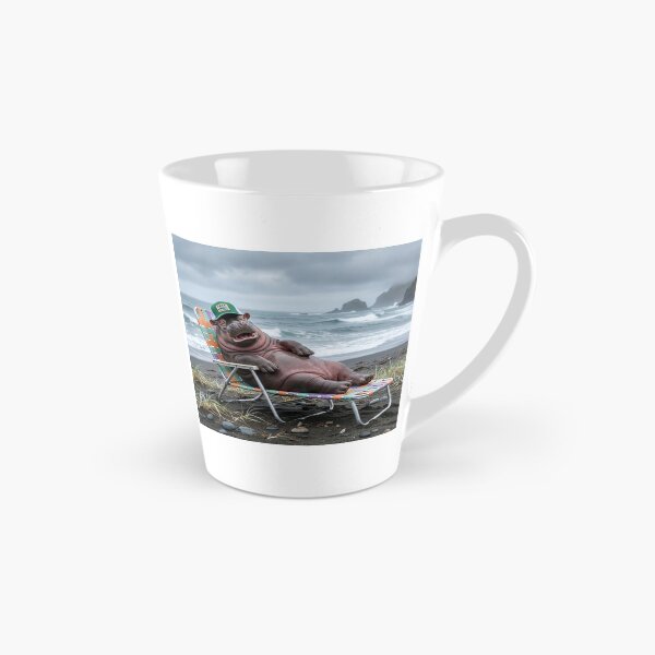 Item preview, Hippopotamus Visits the Aleutian Island of Adak designed and sold by Tridentulus.