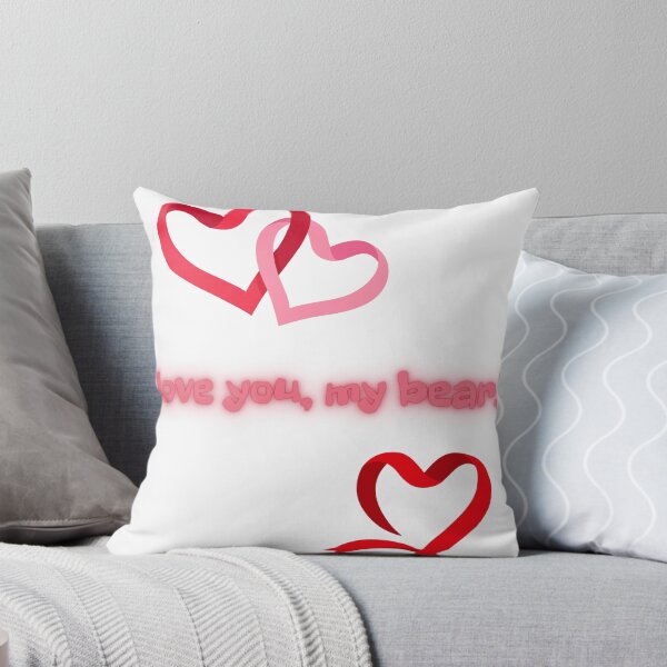 Item preview, I Love You My Teddy Bear Cute Romantic Sticker designed and sold by Baza-nowosci.