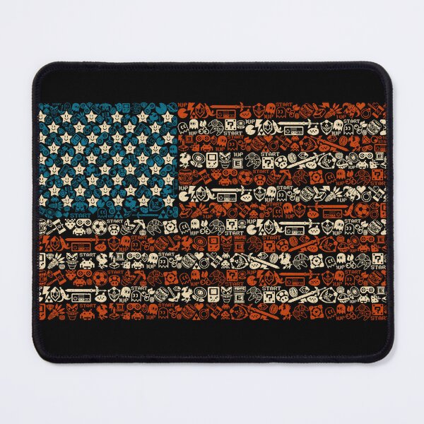 Item preview, American Flag Game Icons designed and sold by World Domination For Cats ®.
