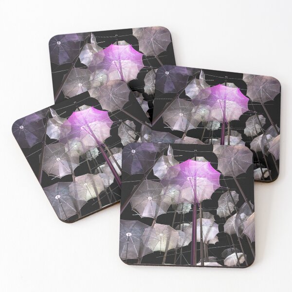 Item preview, Floating Glowing Umbrellas in the Dark designed and sold by Auzyko.