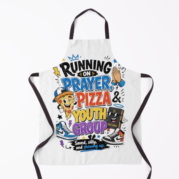 Item preview, running on prayer pizza youth group designed and sold by RoyalCommission.