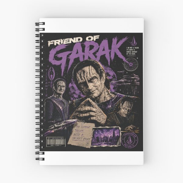 Item preview, Garak Inspired Graphic T-Shirt | Retro DS9 Fan Art Style designed and sold by ZACKBLOO.