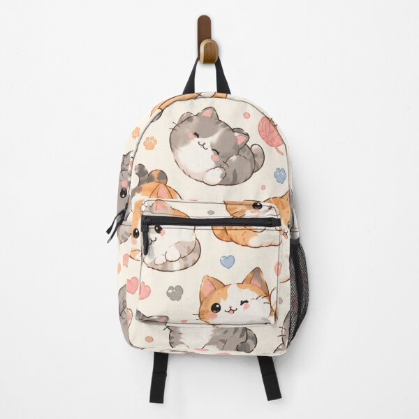 Item preview, Kawaii Cat Pattern Seamless Design designed and sold by Aramdesing.
